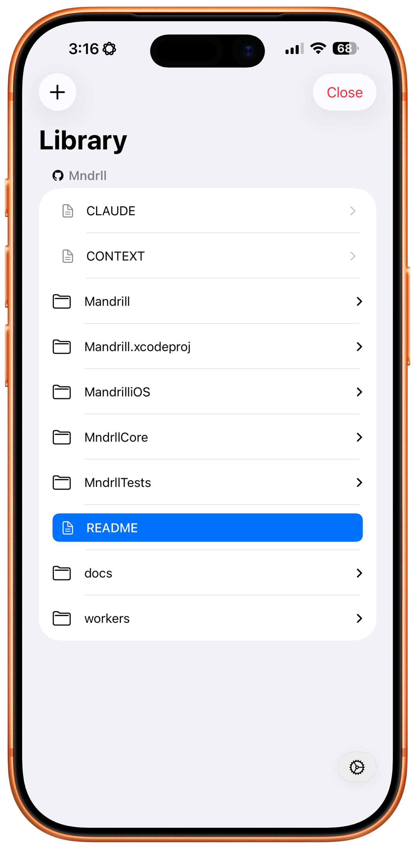 Mandrill for iPhone — GitHub integration
